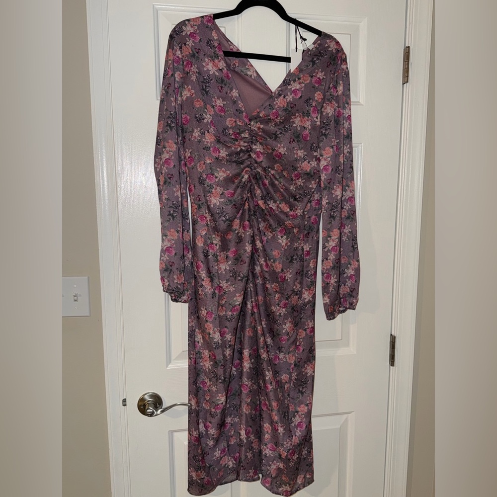 Floral Long Sleeve Dress